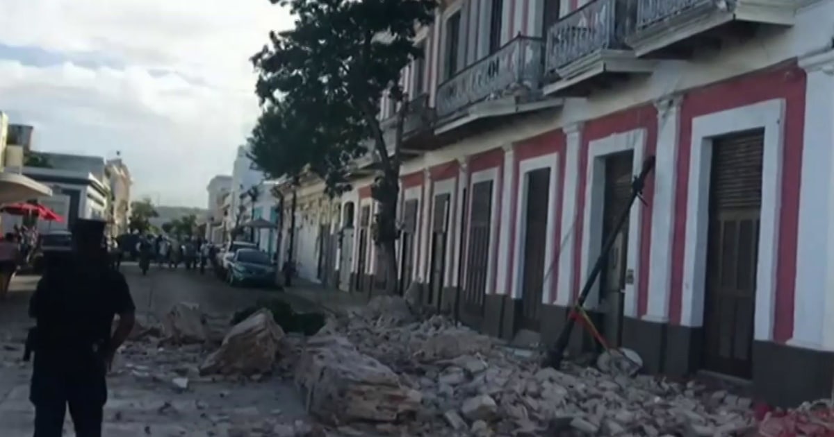 Cruise Ship Earthquake Puerto Rico