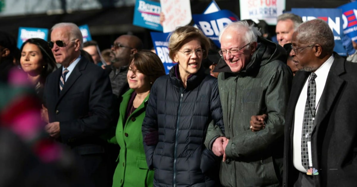 Democratic candidates honor MLK day together in South Carolina