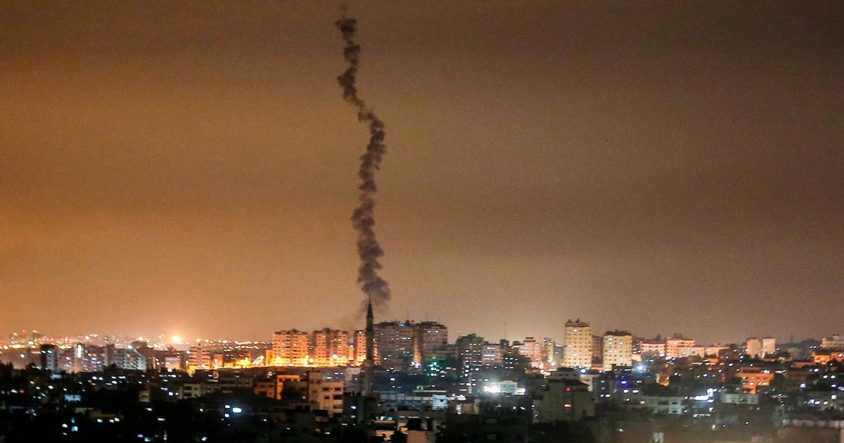 Israeli missile defences intercept Islamic Jihad missiles launched