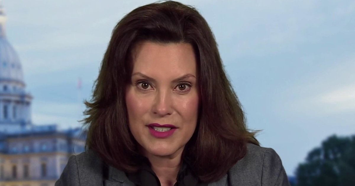 Watch Governor Gretchen Whitmer of Michigan join Stephanie Ruhle to discuss...