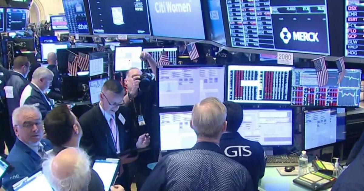 Stock trading halted after markets plunge at market open