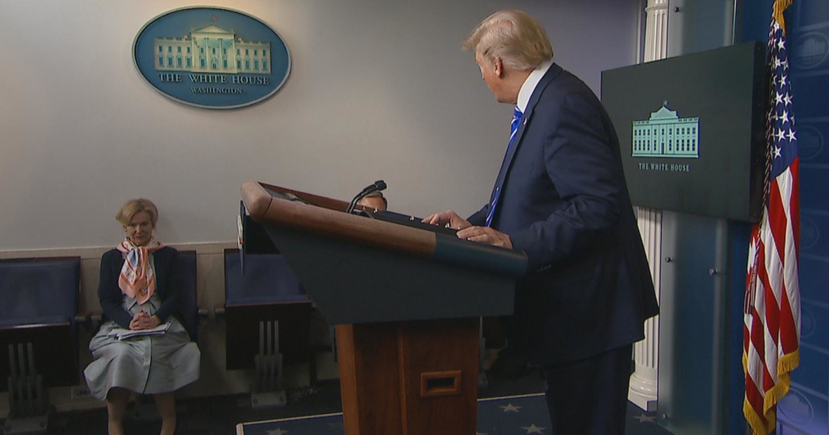 Watch: Dr. Birx reacts as Trump suggests ‘injection’ of disinfectant to ...