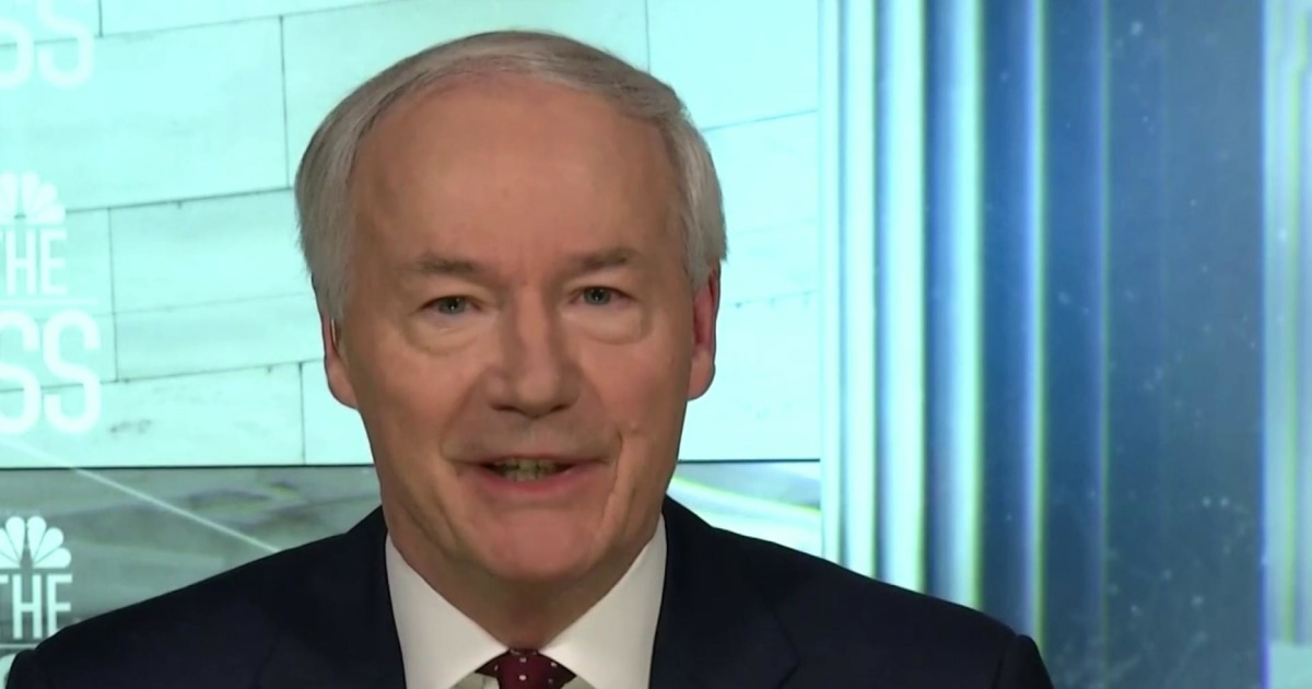 Gov. Hutchinson: Recognize that 'federal government is the backstop' in the bid for ventilators