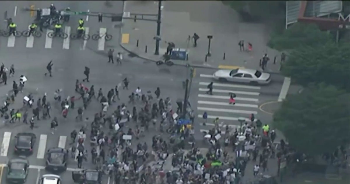 Protests over George Floyd’s death erupt across the U.S.