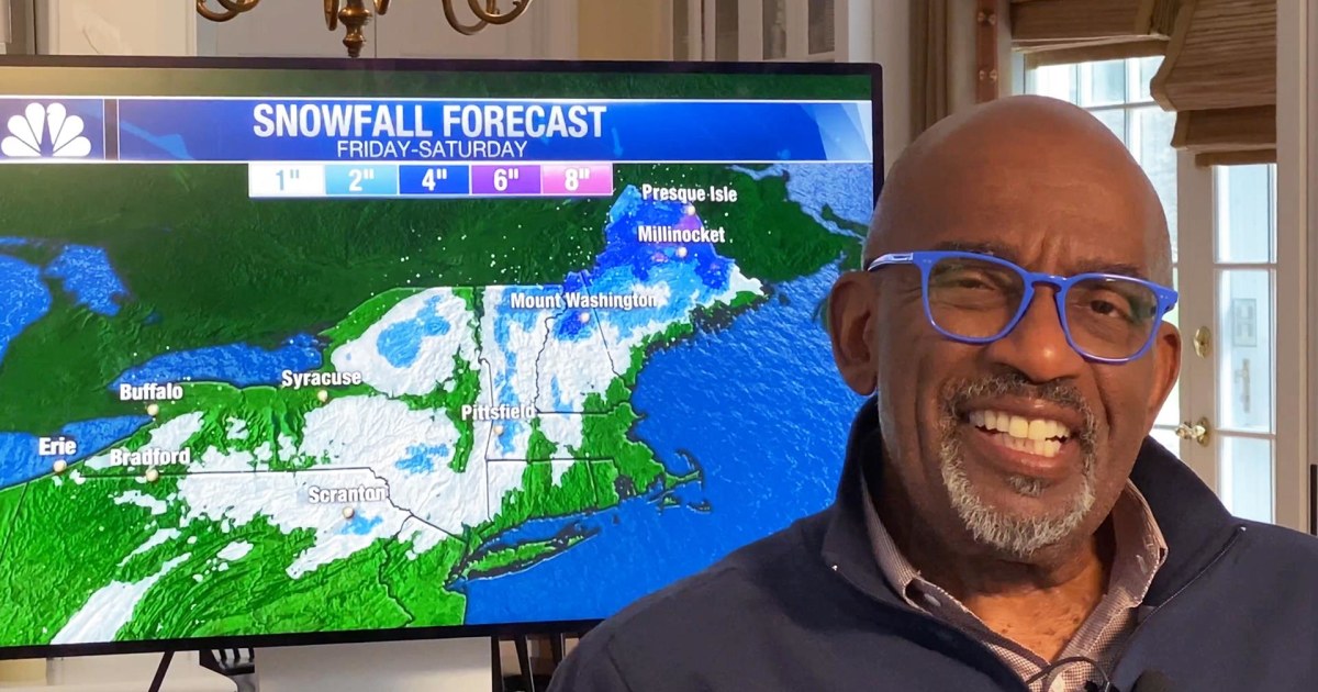 May snowstorm? Watch Al Roker's forecast for Mother's Day weekend