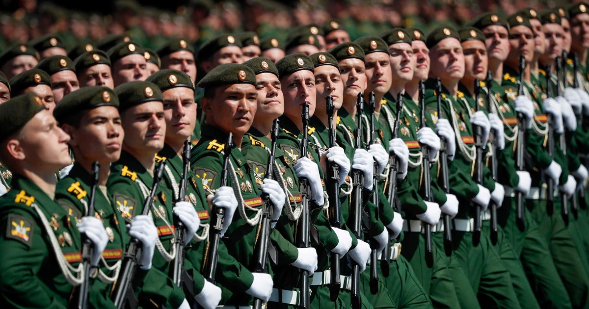 President Putin Watches Russias Victory Day Parade In Moscows Red Square 