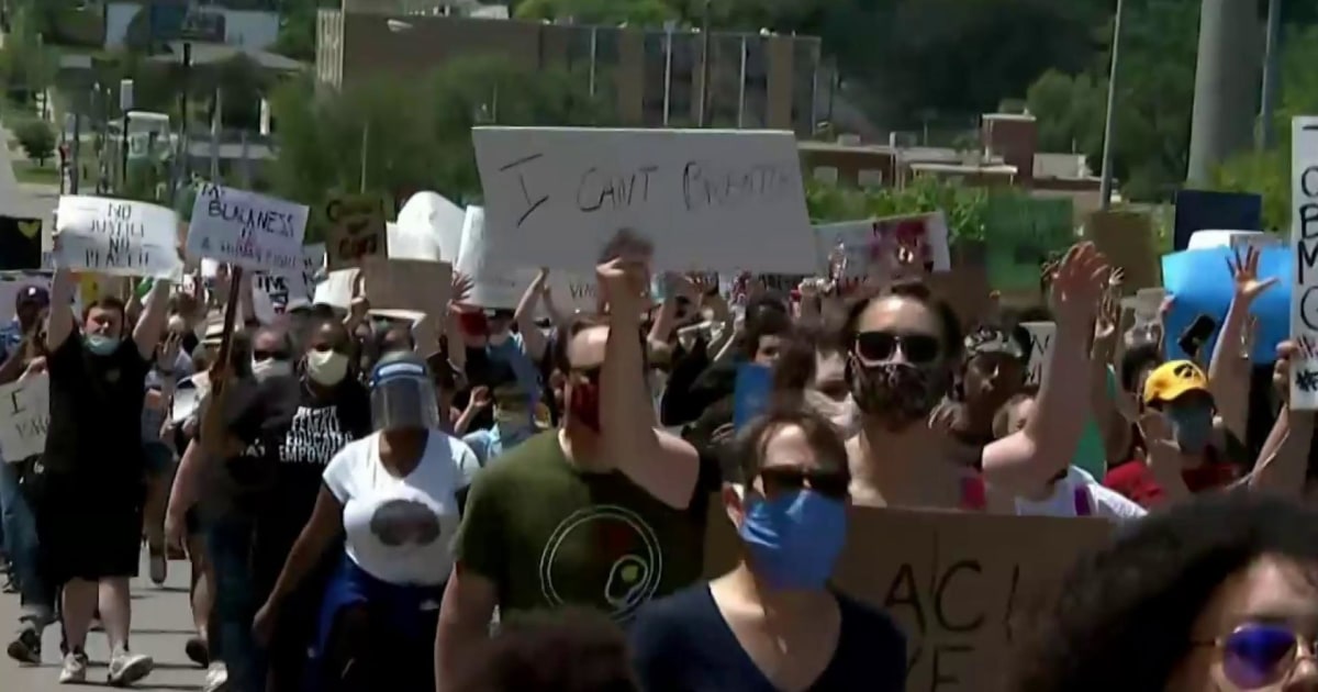 George Floyd protesters echo same hope for progress as protests from ...