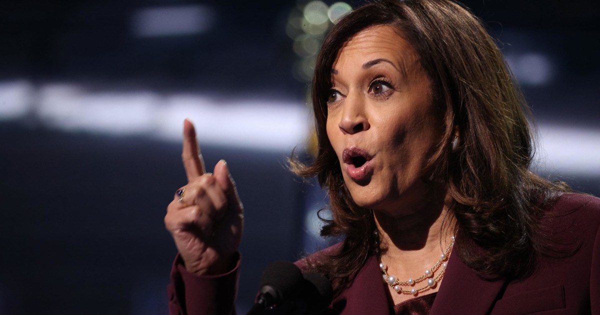 Kamala Harris criticizes Trump in acceptance speech