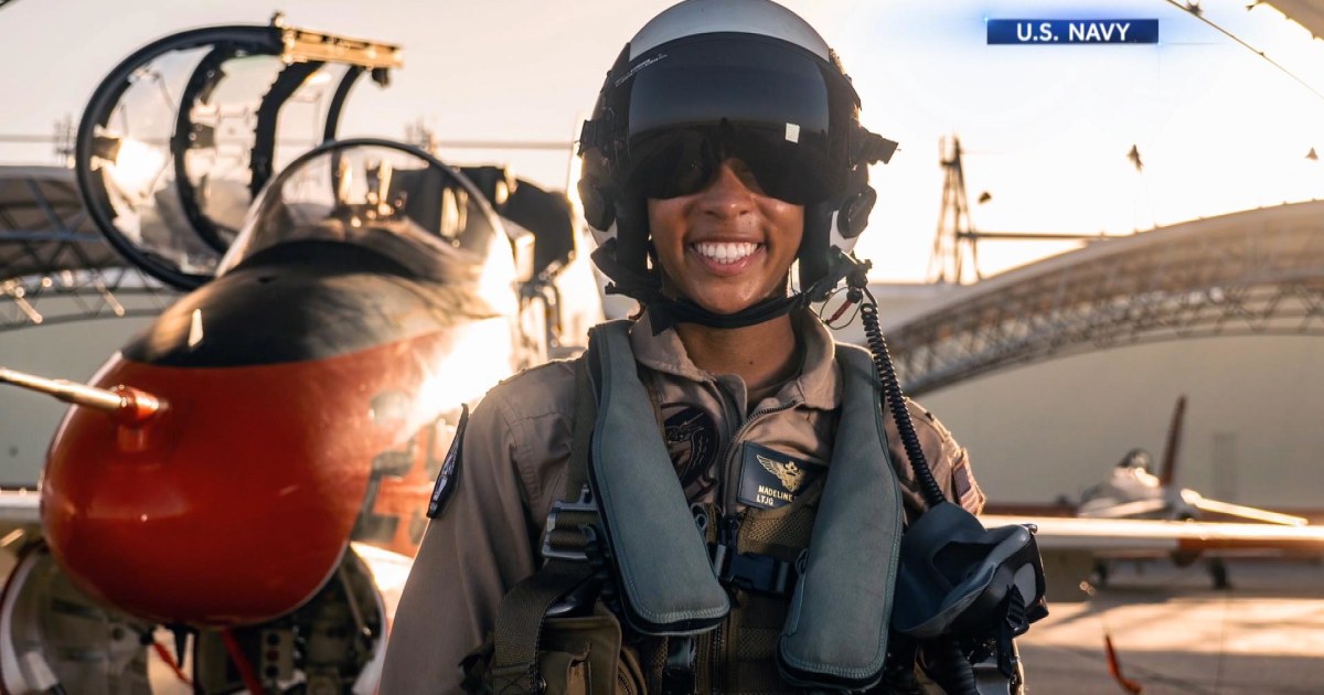 Lt. Madeline Swegle is the Navy’s first Black female tactical fighter pilot (Part 1)