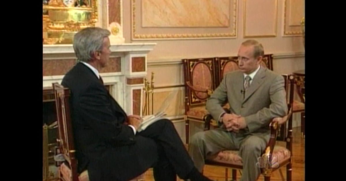 Tom Brokaw’s groundbreaking interview with Russian President Vladimir Putin, 20 years later – Part 1