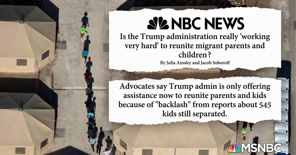 'It’s an unbelievable situation': Pro-bono groups lead efforts to reunite migrant families separated by Trump administration