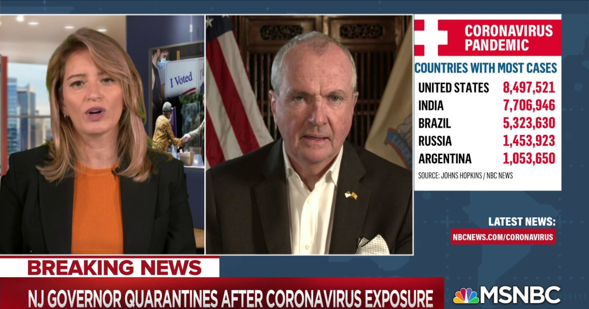 NJ Gov. Murphy in quarantine: ‘It’s still with us, do the right thing’