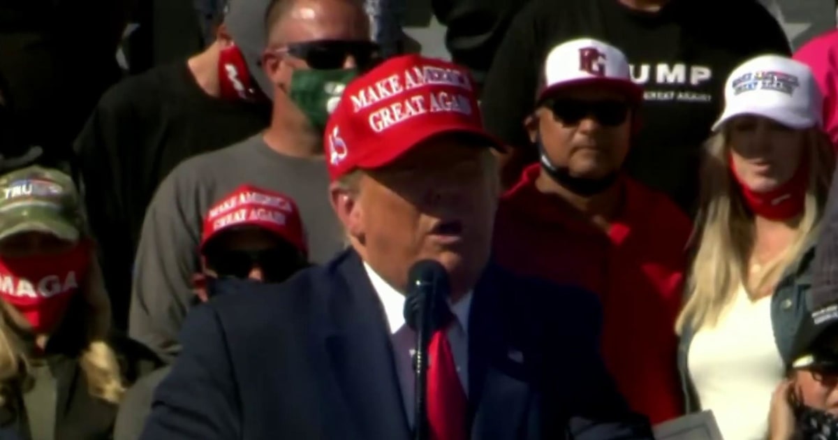 Trump, Biden campaign in battleground Arizona