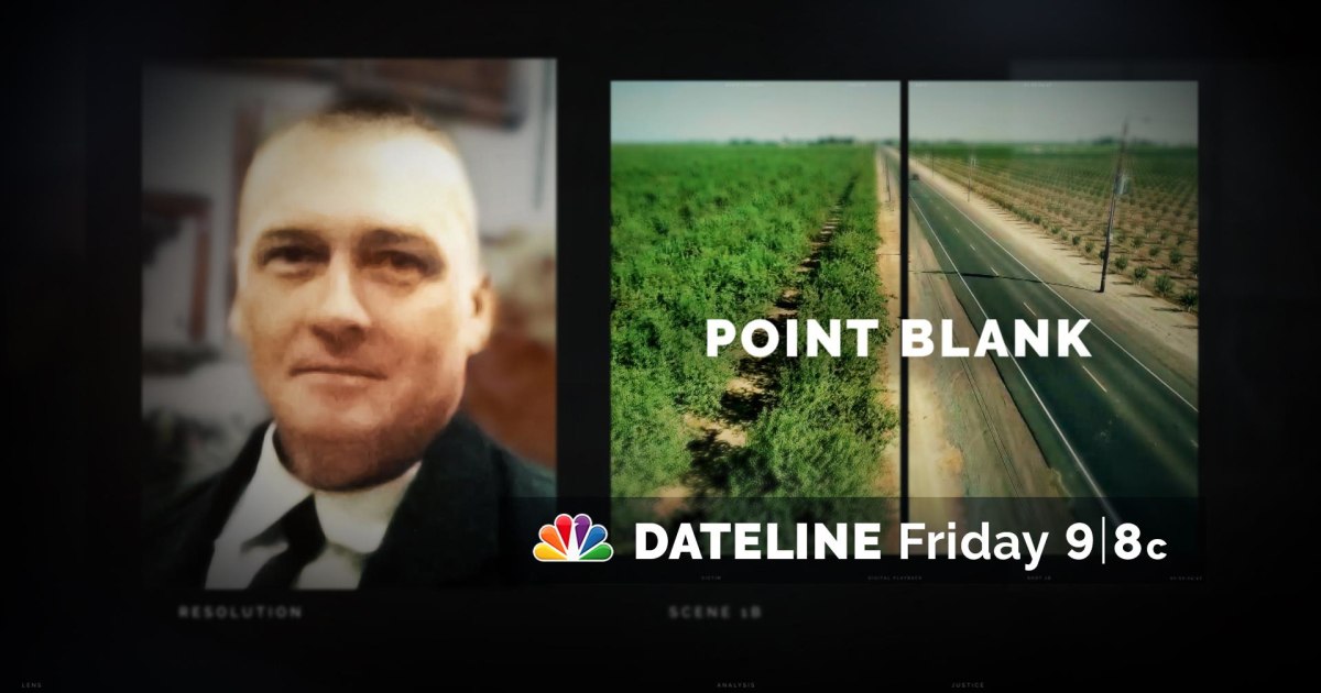 DATELINE FRIDAY SNEAK PEEK Point Blank
