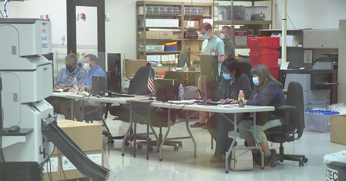 Inside A Maricopa County Vote Tabulation Center In Arizona