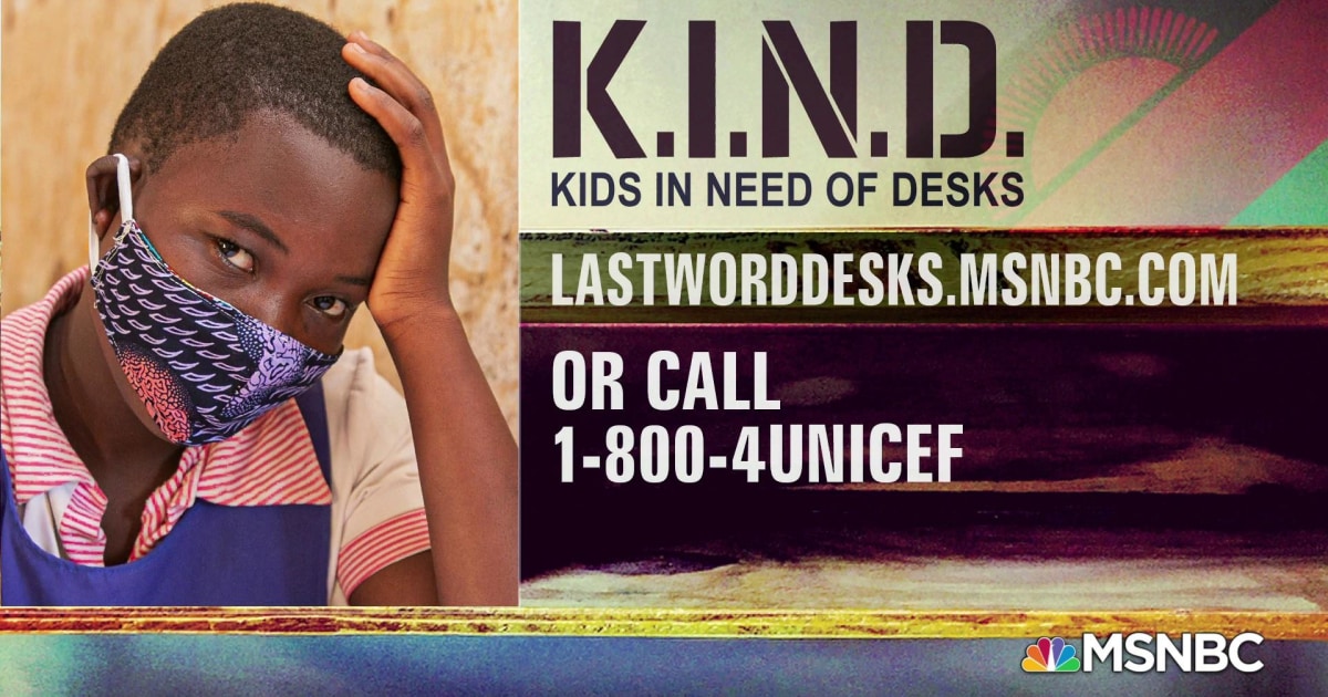 K.I.N.D. Fund desks help social distancing in classrooms