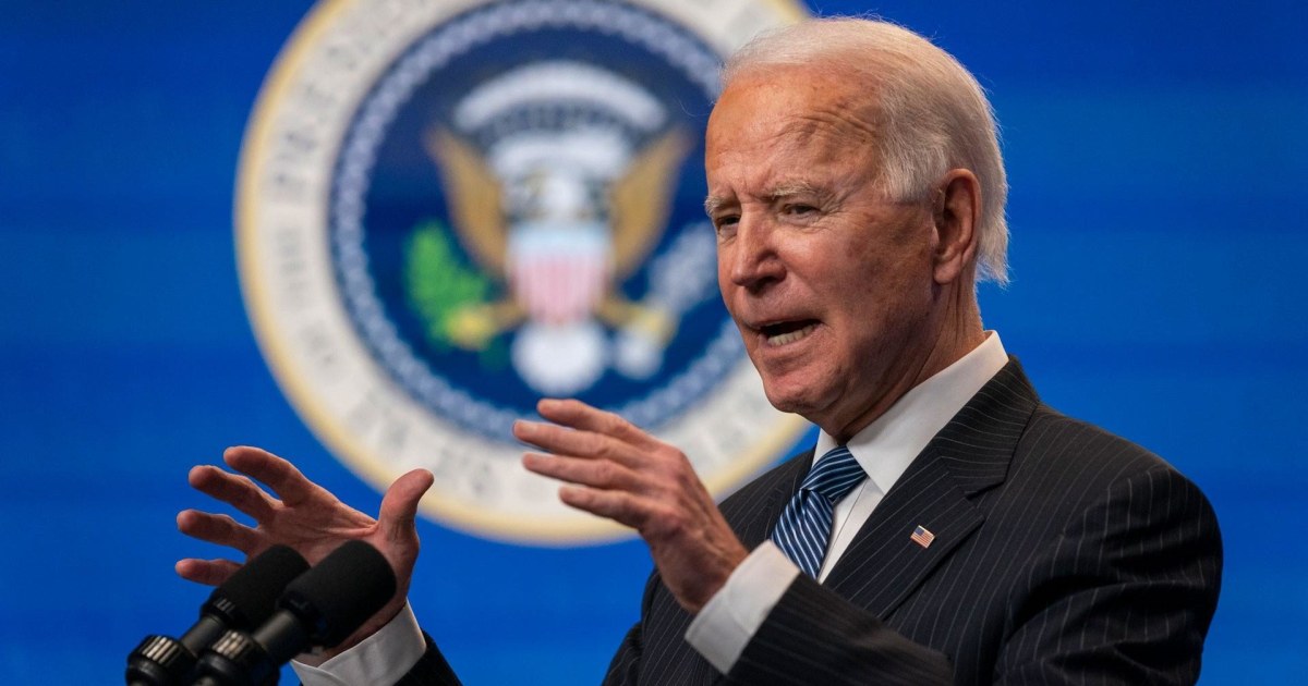 Biden says all Americans can get Covid vaccine by ‘this spring’