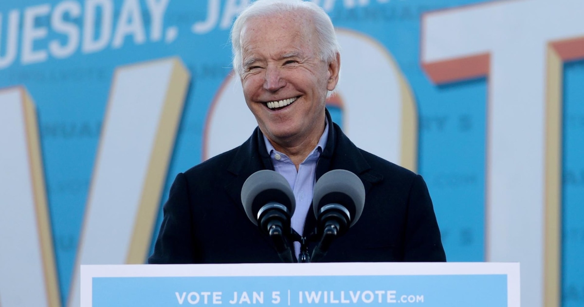Biden rallies crowd ahead of Georgia Senate race