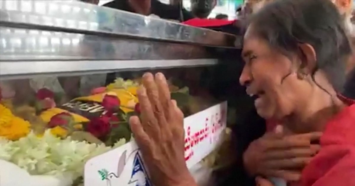 Mother weeps after her teen son shot dead by Myanmar's military