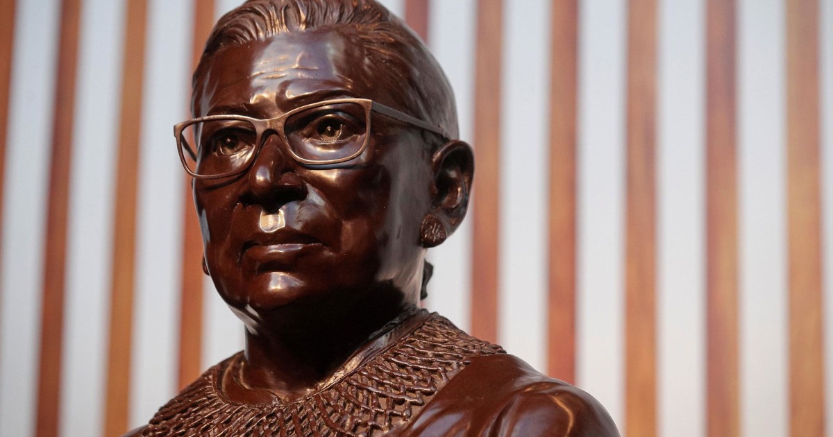 Watch: Ruth Bader Ginsburg statue unveiled in Brooklyn