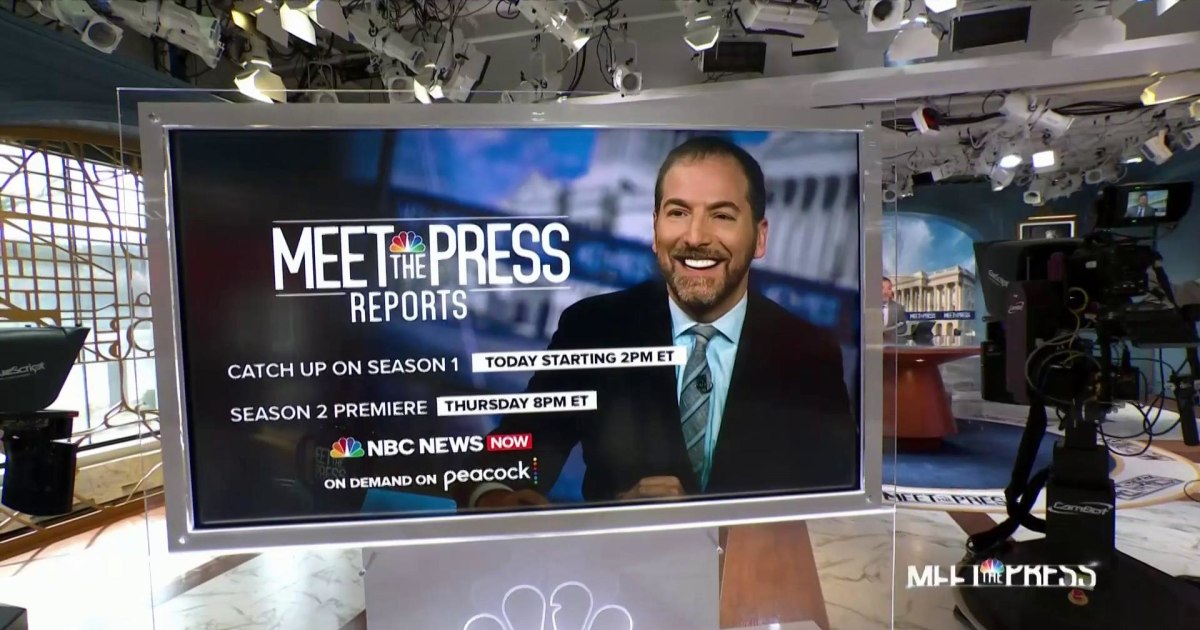 New season of Meet the Press Reports premieres April 8th