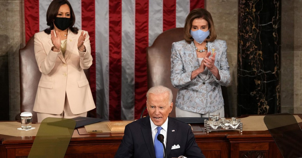 Biden discusses accomplishments in his first 100 days in office