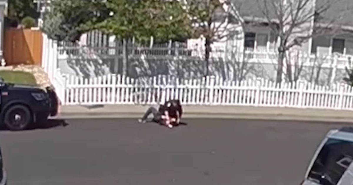 Video shows California police officer tackle, punch teenager with autism