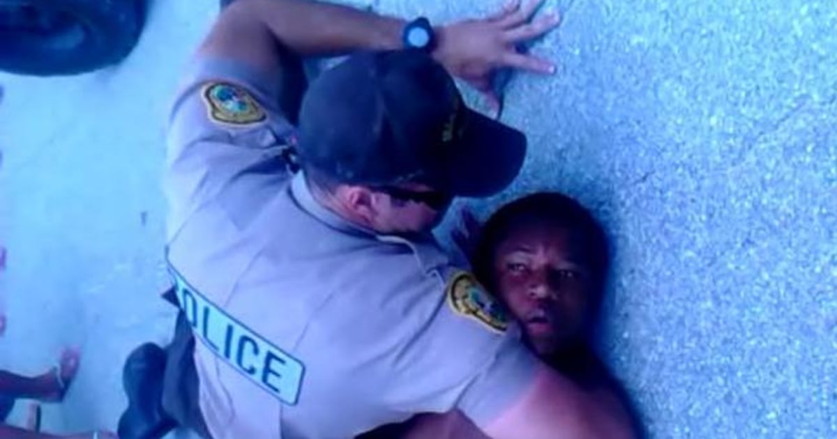 Miami police put 14 yr. old in choke hold
