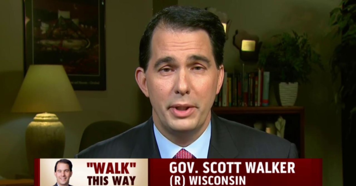 Walker: Unlike DC, Wisconsin gets things done