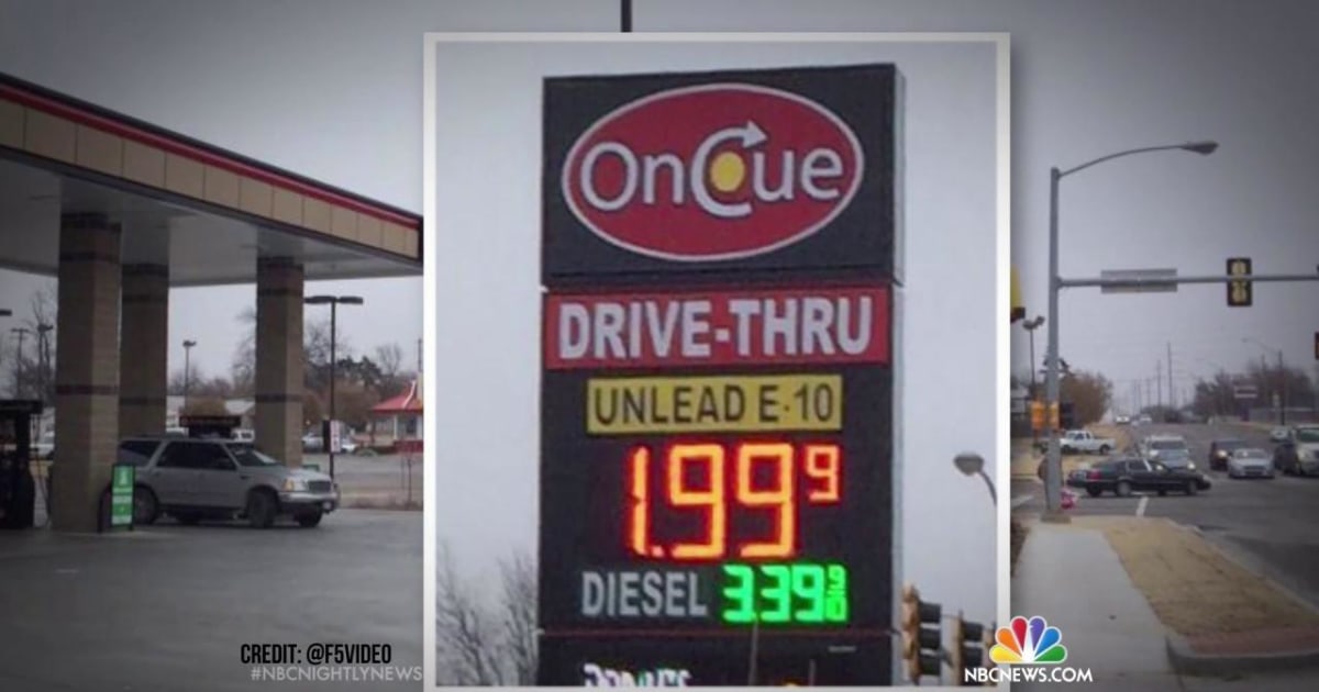 Gas Prices Drop Below 2 a Gallon in Oklahoma