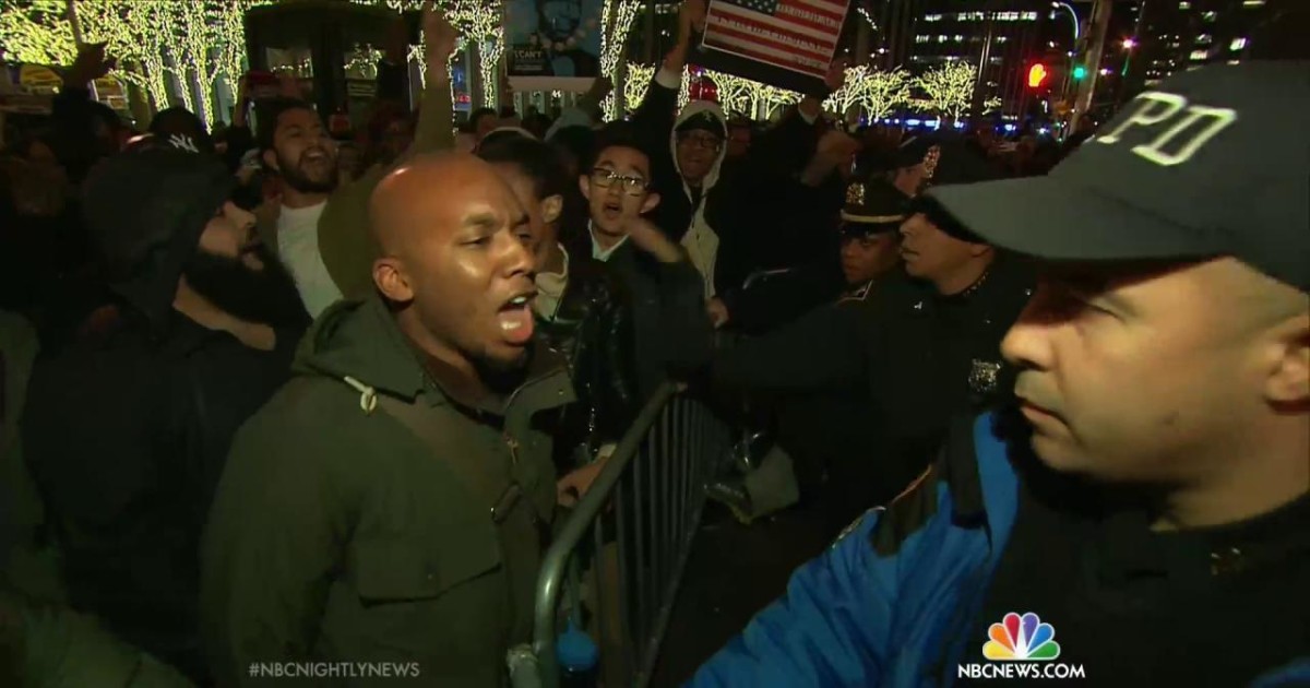 Emotions Run High After Grand Jury Decision in Eric Garner Case