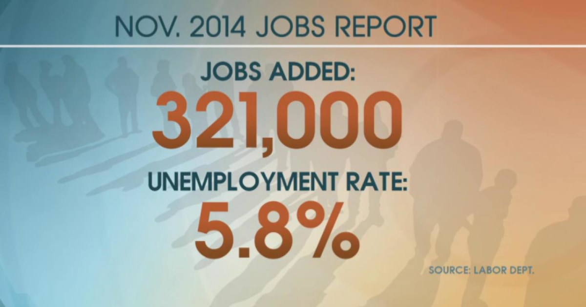 November jobs numbers exceeds expectations