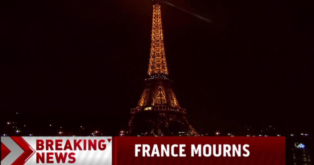 Eiffel Tower To Go Dark As France Mourns Victims Of Attack On Charlie Hebdo