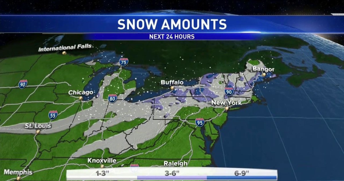 More Snow on the Way for Northeast and Midwest