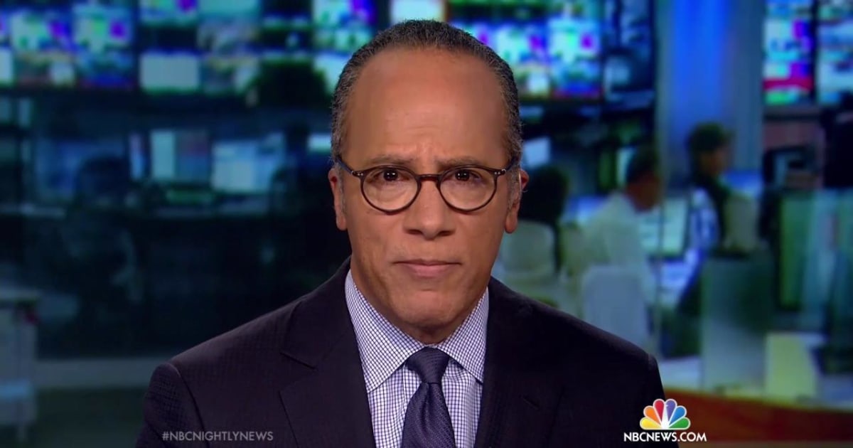 A Personal Note from Lester Holt on Suspension of Brian Williams