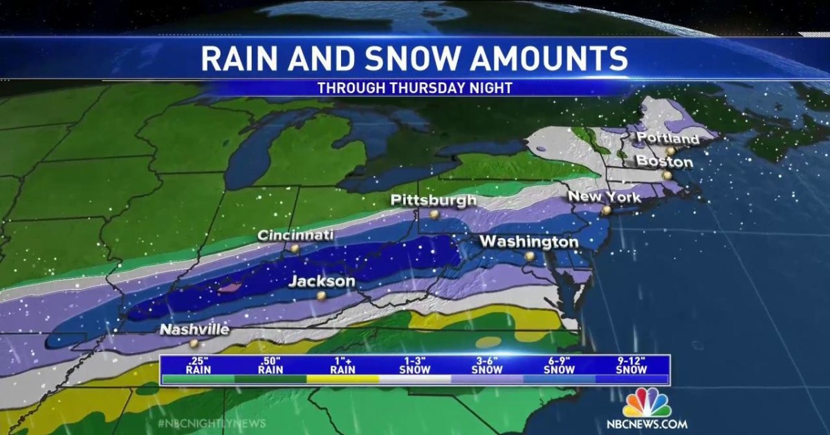 Winter Weather Advisories Threaten 130 Million Americans