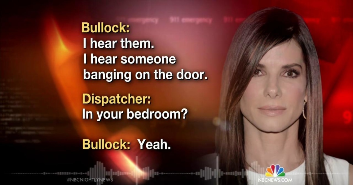 Sandra Bullock dials 911 from inside cupboard after stalker breaks into  house with love letter, The Independent