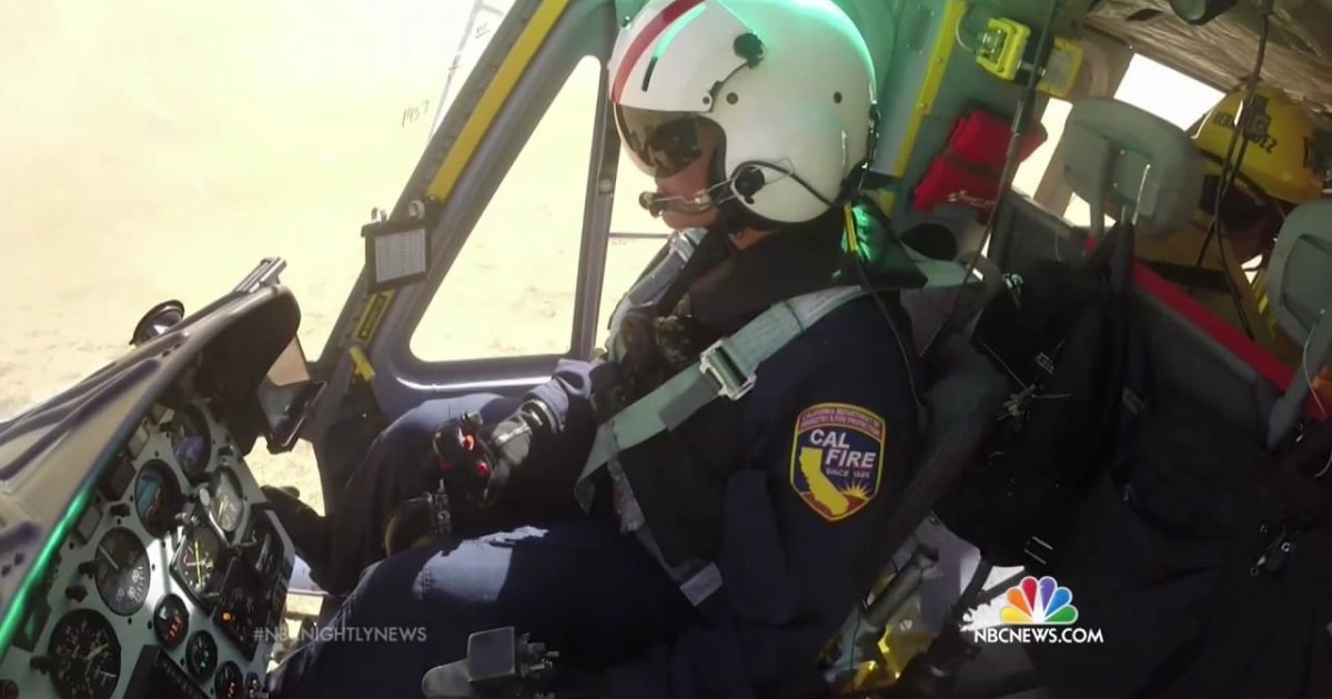 Jen Ritchie Calfire Cal-Fire’s First Female Pilot Finds Dream Job Battling Blazes