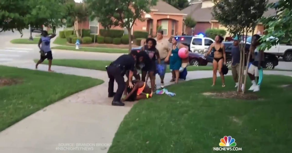 Pool Party Cop Texas Cop Apologizes Through Attorney for Pool Party Incident