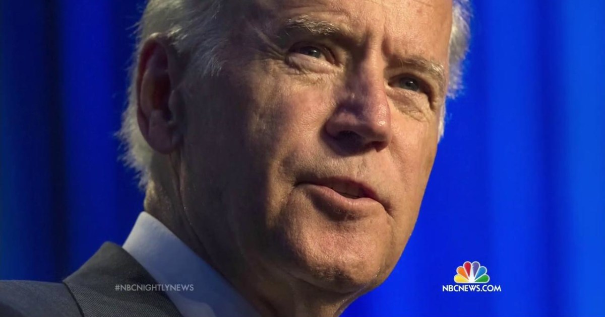 Biden Breaks Silence on 2016 Presidential Run