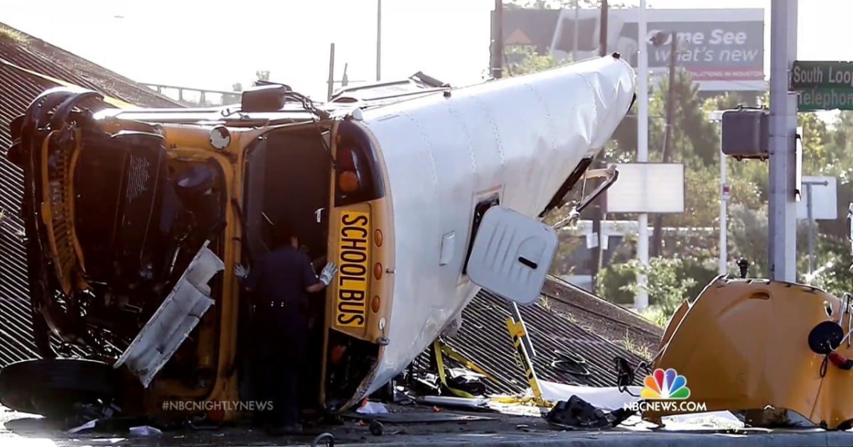 Two Students Killed in Houston School Bus Crash