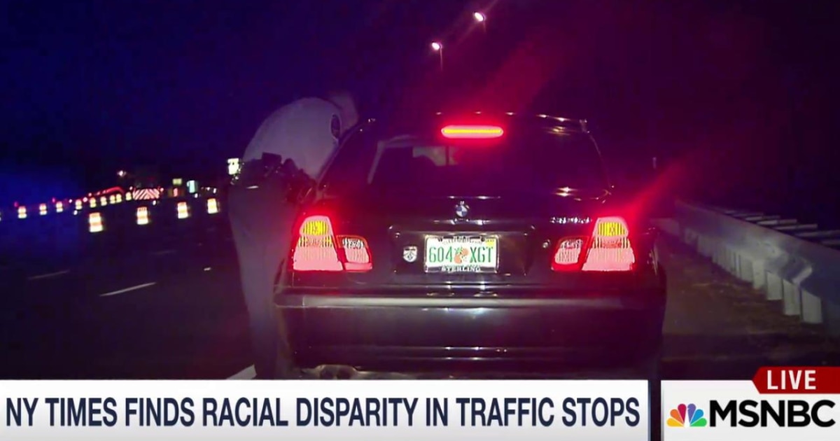 Black drivers disproportionately stopped