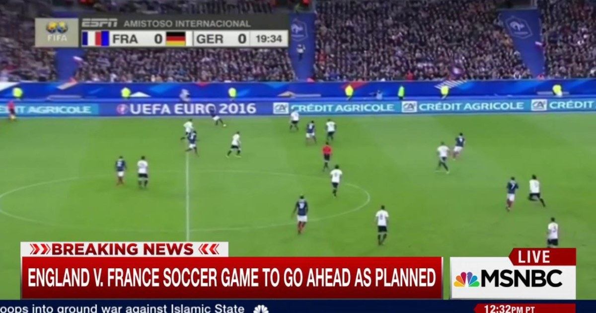 England v. France soccer game to go ahead - What Channel Is The France Soccer Game On