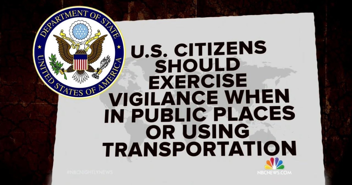 Worldwide Travel Alert for U.S. Citizens Flying Overseas