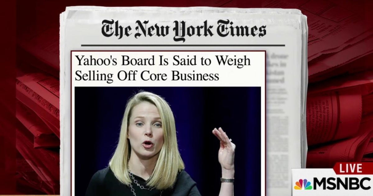 Will Yahoo sell its Internet business?