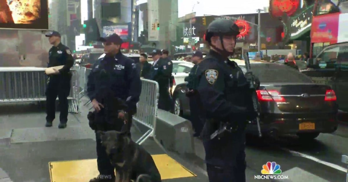 NYPD on High Alert for Times Square’s New Year’s Eve Celebration