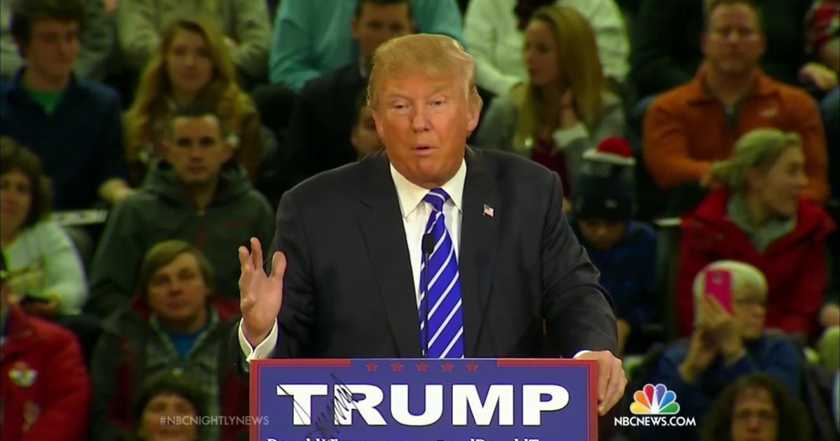 Controversy Follows Donald Trump To His Rally in Bernie Sanders Country