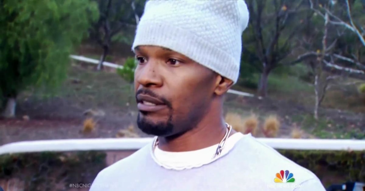 Actor Jamie Foxx Saves Man From Burning Vehicle