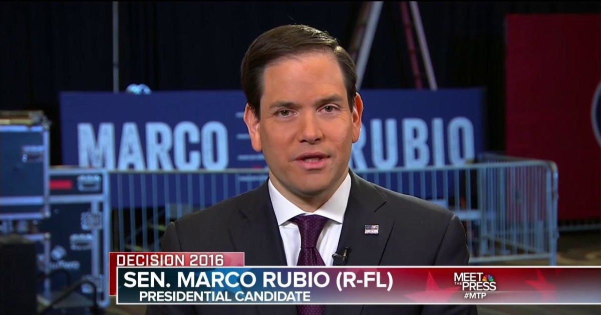 Full Interview: Rubio Discusses Campaign Strategy After South Carolina