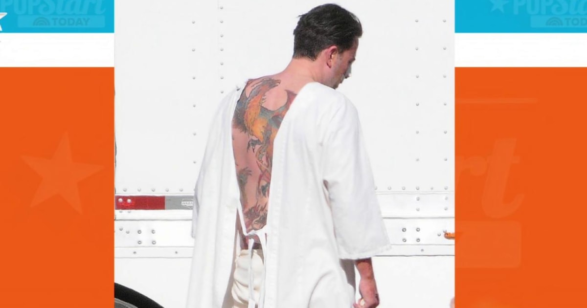 Is Ben Affleck’s massive back tattoo real? He finally reveals the truth